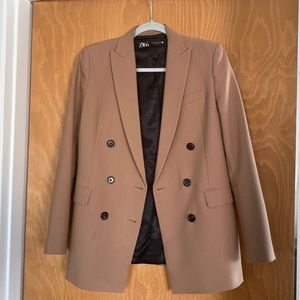 Zara camel blazer